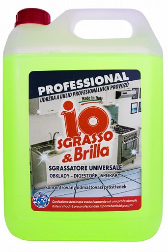 IO Sgrasso 5l odmašťovač | Čistící a mycí prostředky - Speciální čističe - Kuchyně